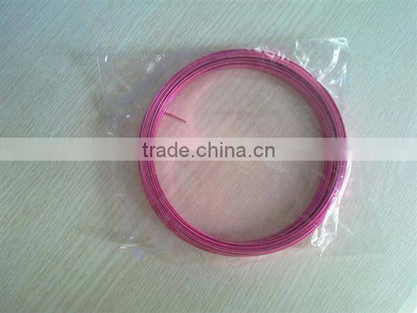 5mm Flat Anodised Aluminium Wire