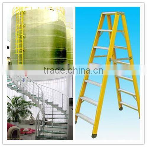 FRP/GRP fiberglass cage ladder