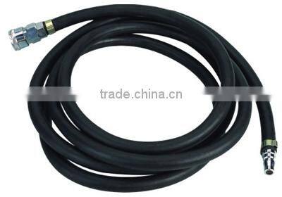 Flexible Rubber Nylon Reinforced Water Hose With Brass Connectors