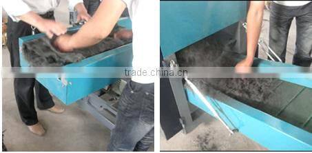 Efficient Textile waste material crusher /Fiber cutting machine/ Scrap cloth mill