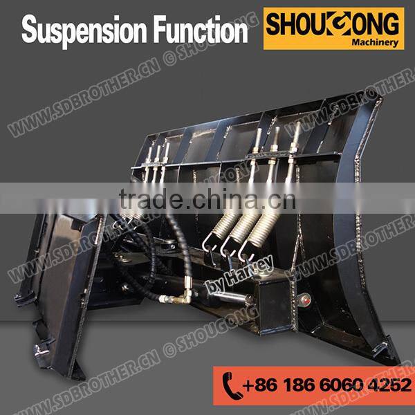 Skid Steer Loader Dozer Blade with Suspension function