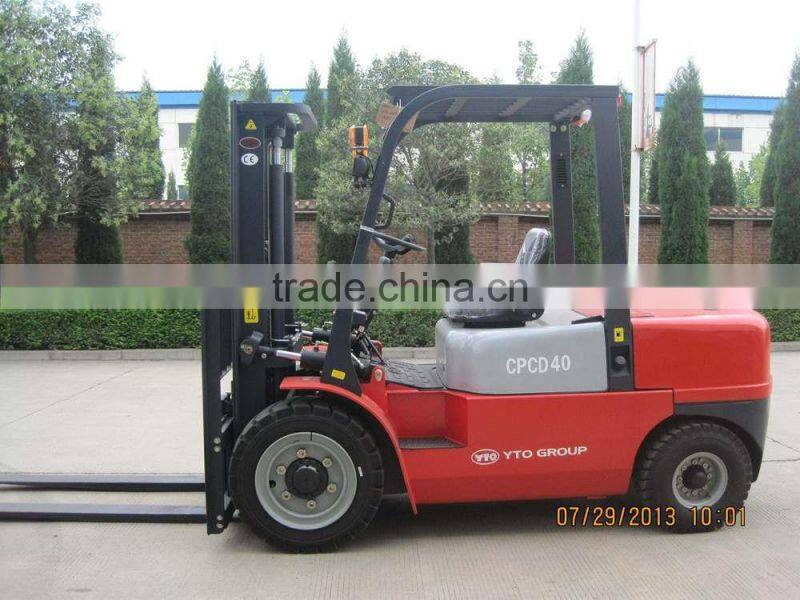 YTO Machinery CPCD100 Diesel Forklift Truck 10 Ton Cheap Price