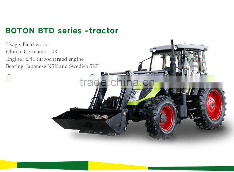 WHEELED TRACTOR BOTON BTD1204 120hp 4WD with DEUTZ engine and cabin