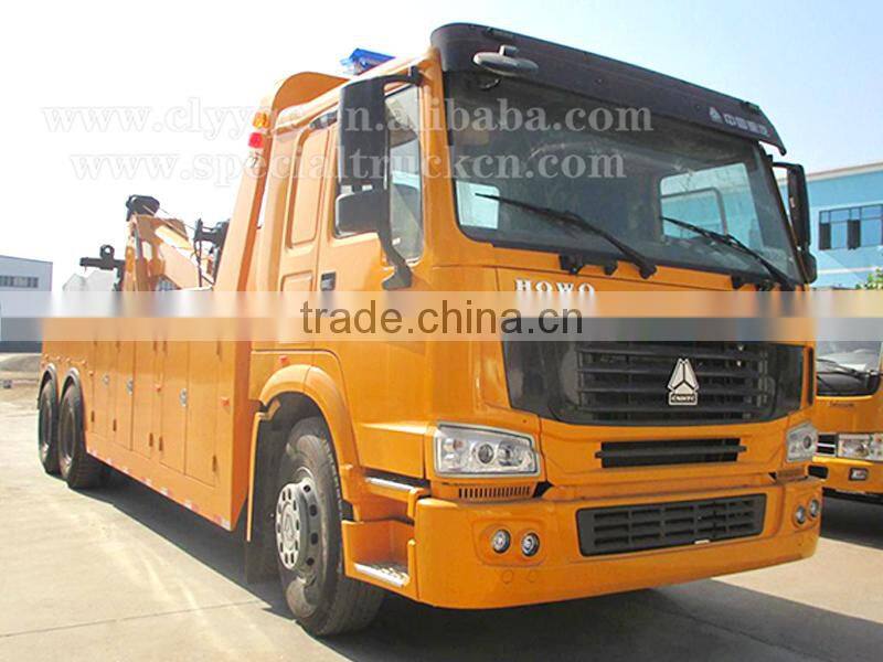 SINOTRUK HOWO 6x4 wrecker tow truck for sale