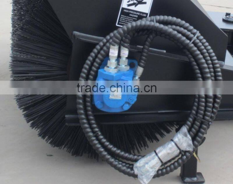 HCN 0201 series power snow angle sweeper for skid loader attachments