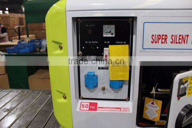 Model SS7500DS-1 5.5KW Super Silent Diesel Generator