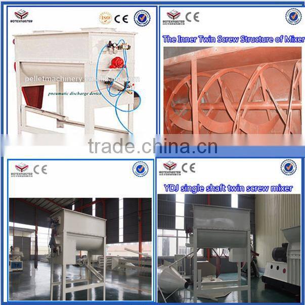 Single Shaft and Double Spiral Mixer for Feed Processing Machine