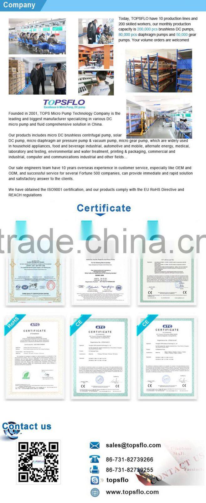 DC mini diaphragm double-sided printing system ink pump