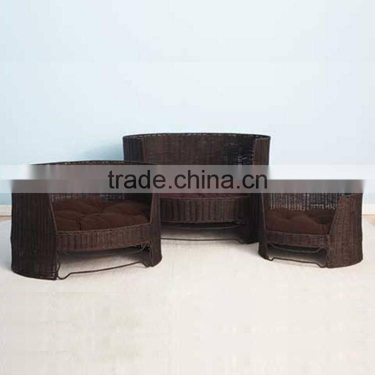 Pet products 2016 rattan hand weaving luxury pet dog bed wholesale