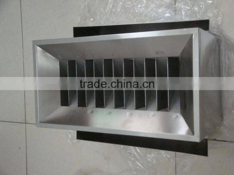 stainless steel riffle sample divider for laboratory