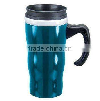mug Wonderful Heat preservation effect stainless steel big belly auto cup with handle any color is ok