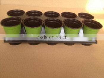 Most popular creative economic quality plastic flower pot trays