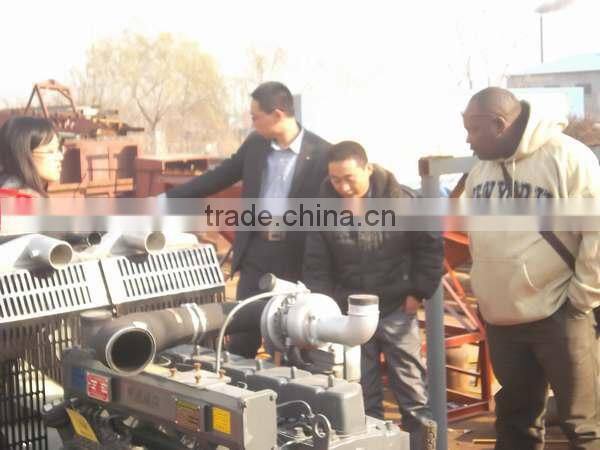 Sand dredger with jet suction head for sea