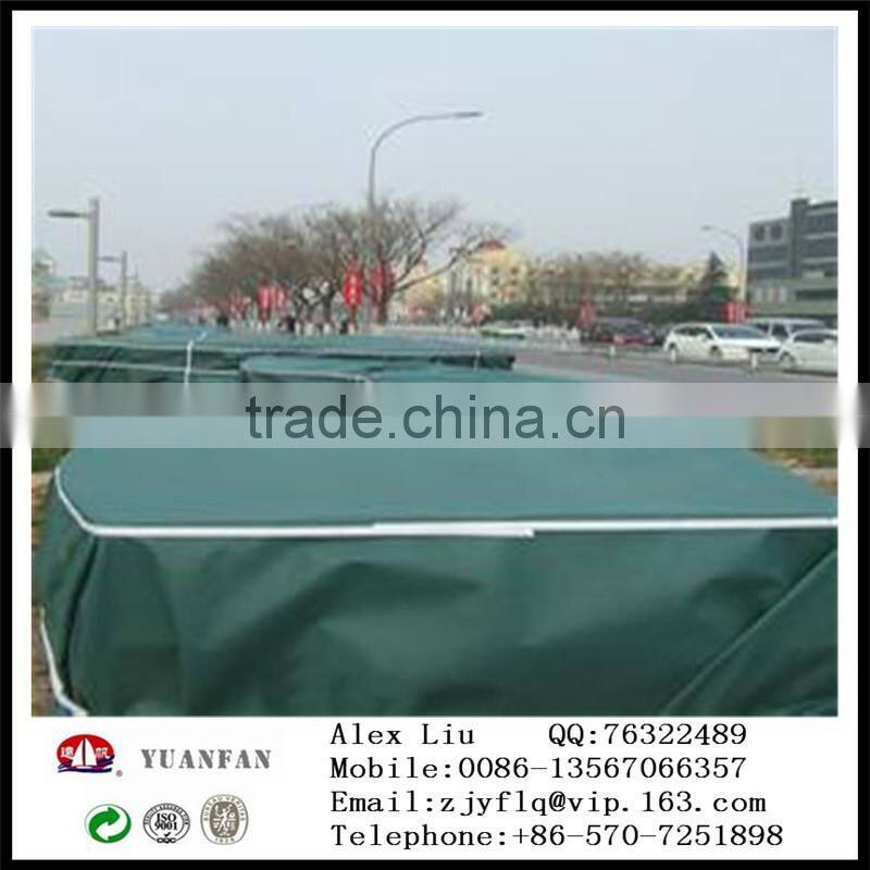 Dark Green nonwoven fabrics used for agricultural mulch