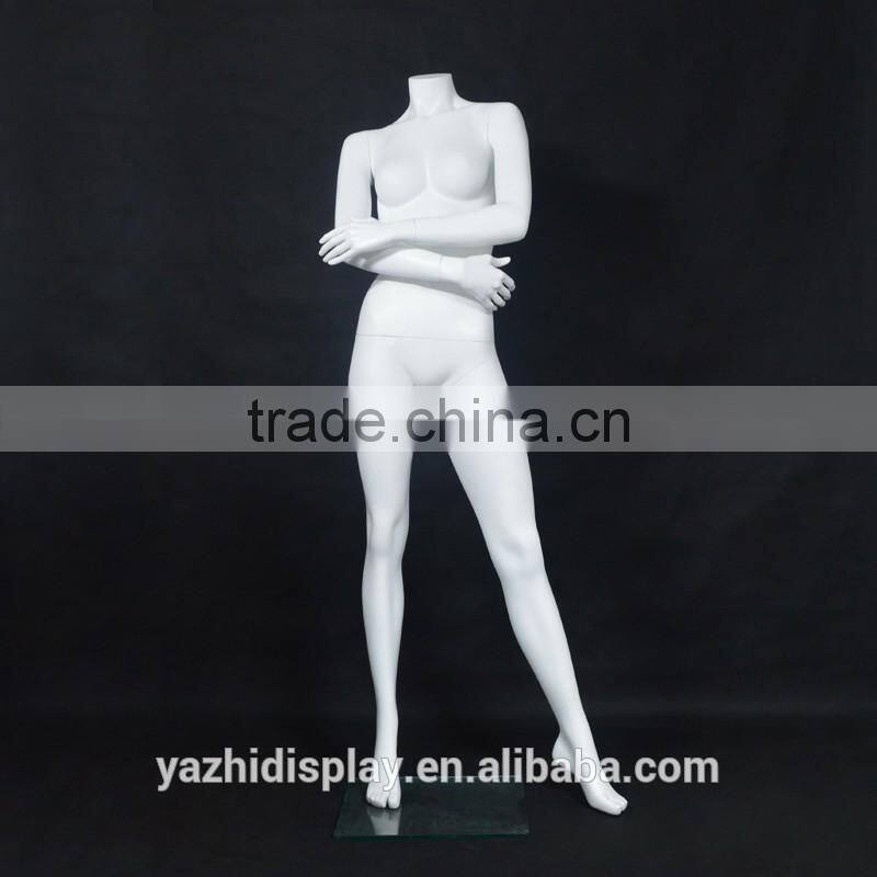 Window display lifelike sexy headless femle mannequin for sale