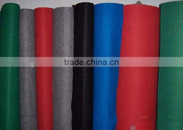 resin backing carpet Needle Punch Brush Track carpet