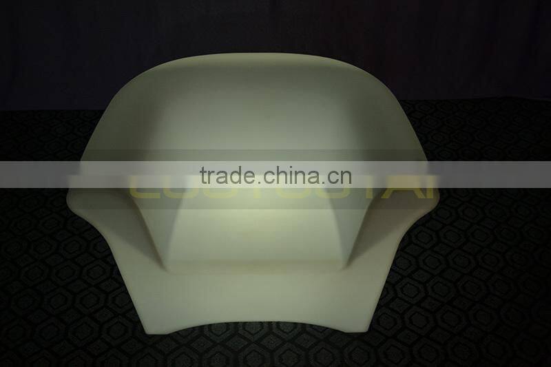 High-grade illuminated led bar furniture battery opertaed remote control led bar sofa LTT-SA07