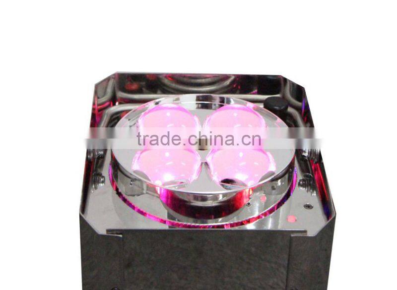 4x10w wireless DMX LED stage light, portable LED zoom light