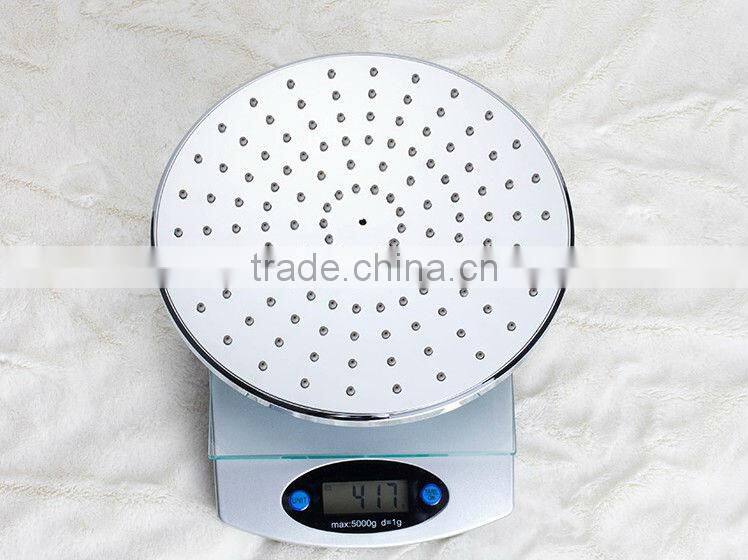 ABS chrome bathroom shower head, stainless steel shower head, waterfall shower head