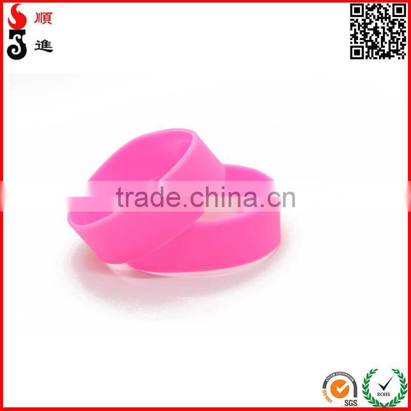 2016 hot sale personalized printed silicone bracelets with QR code for promotional gift