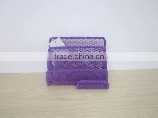 2016 mesh metal wire Desk top paper organizer file folder holder office file rack office file rack