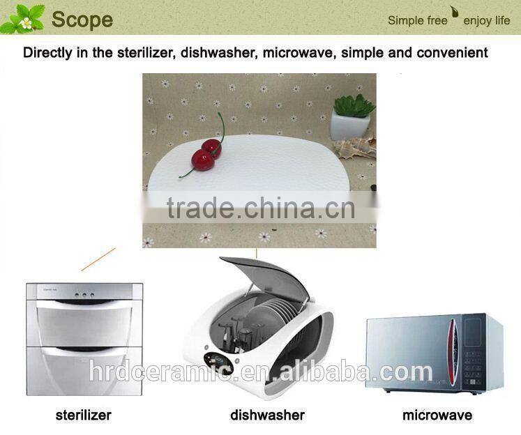 Wholesale Chinese Bulk stocked ceramic Dinner Plate