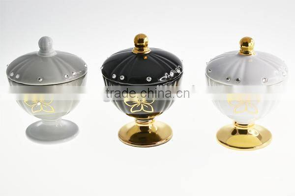 fashionable fashion silver jewelry gift wedding box glass set display with Crystals from SWAROVSKI