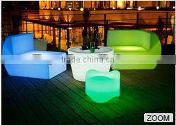 led sofa furniture/led table and chairs