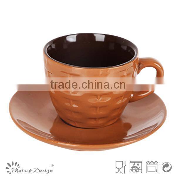 Cup Saucer handpainting top sale relaxation and antique style