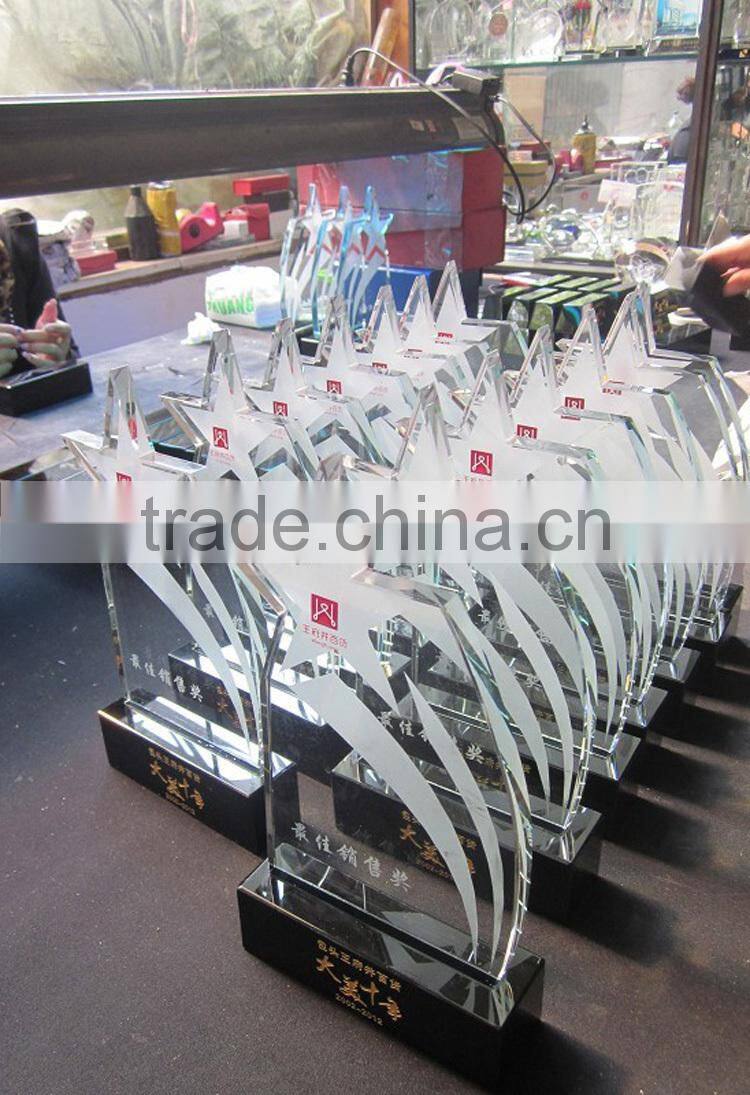 Unique Souvenir Crystal Plaque