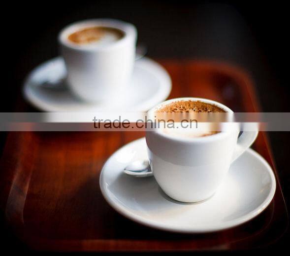 Nice design Ceramic coffee cup with tray