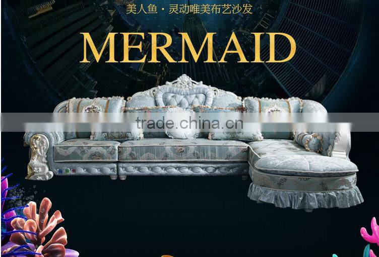 M833 High quality elegance fabric sofa lounge sofa