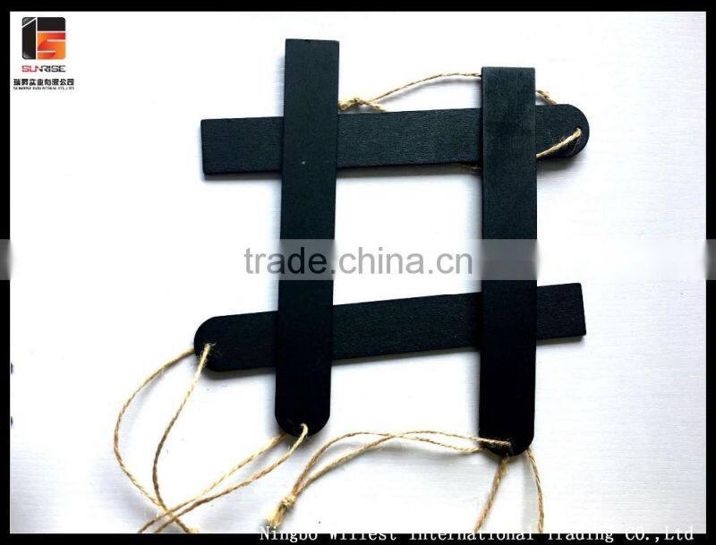 Wood plant pot tags