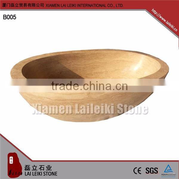 Natural Carved standard bathtub size