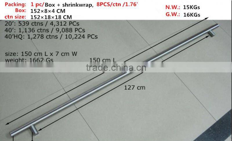 High quality stainless steel industrial pull handles