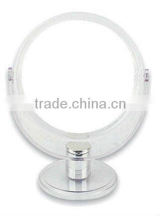 General transparent durable plastic Cosmetic Mirror
