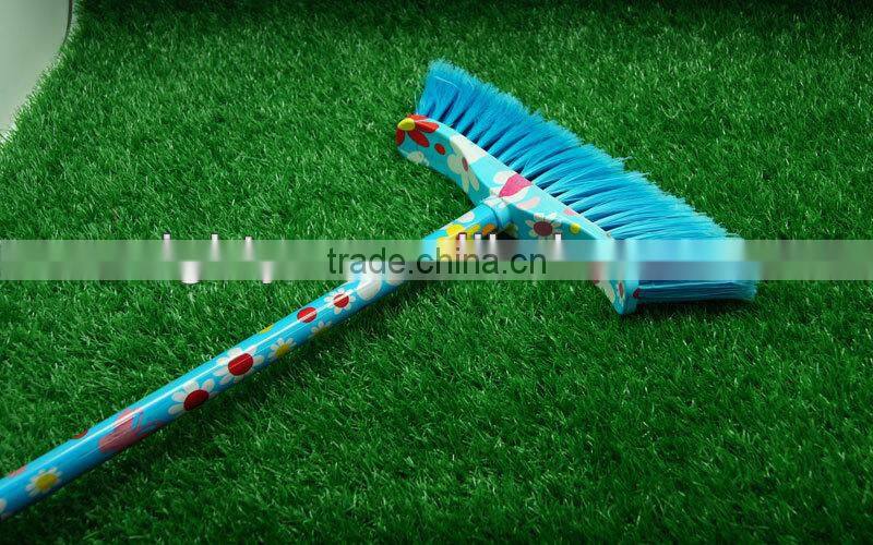 Printed broom flower broom plastic broom brooms in italy