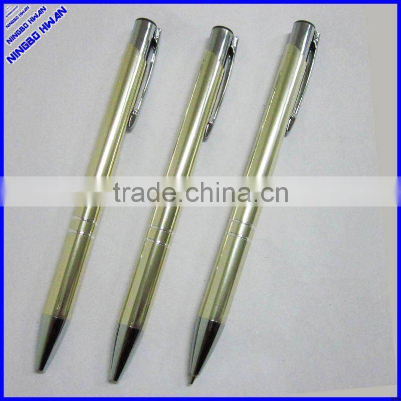 2014 popular and new design all metal pen
