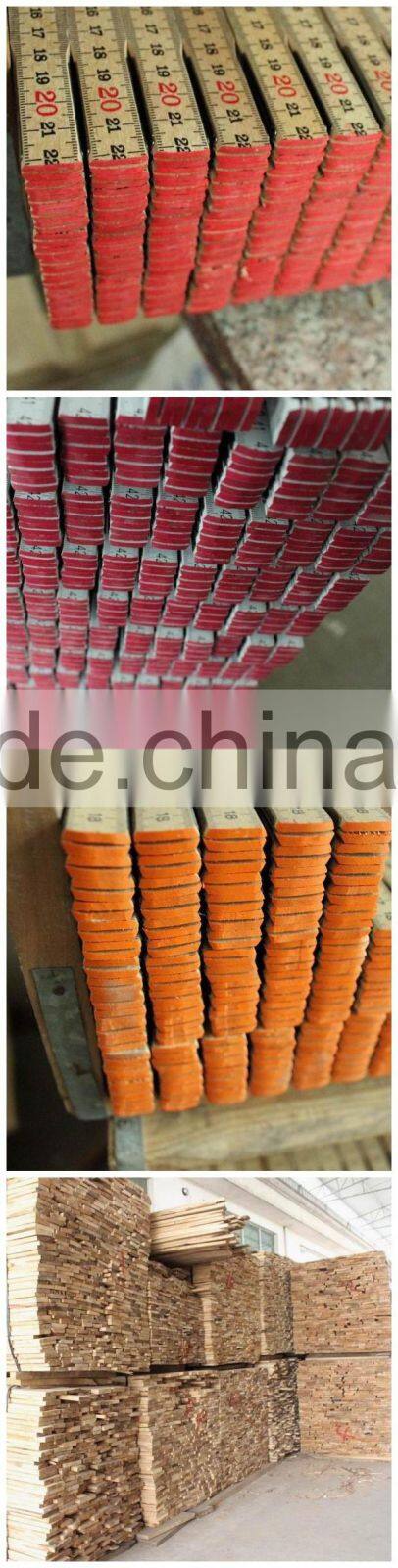 2 Meter 10 Folds German or Swedish Type Birch Wooden Folding Ruler