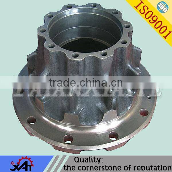 Wheel hub, ductile iron parts, cold drawn steel tube, CNC machining,resin sand casting