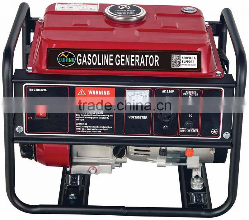 154F Gasoline engine/Protable generator/Home use AC output single phase 1KW Gasoline generator