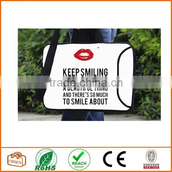 13-Inch Marilyn Monroe Quotations Keep Smiling Waterproof Neoprene Laptop Sleeve Case Bag