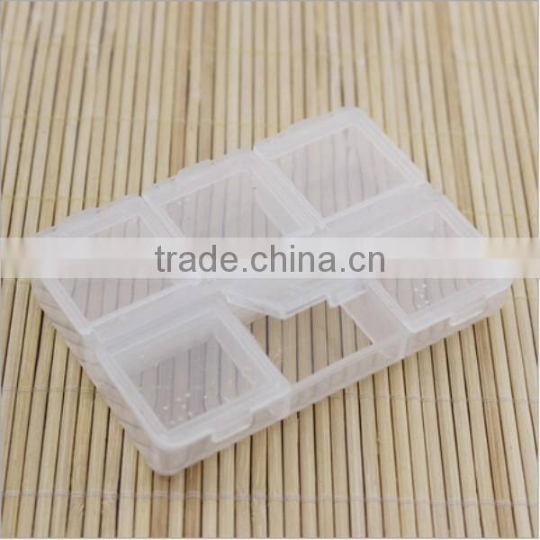 custom clear 6 compartment plastic pill box,custom clear practical plastic pill box,custom compartment plastic pill box supplier
