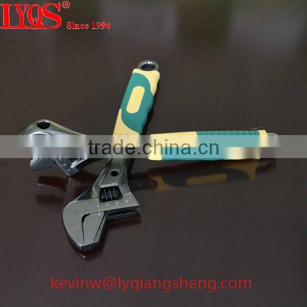 Tapered podger end ratchet wrench