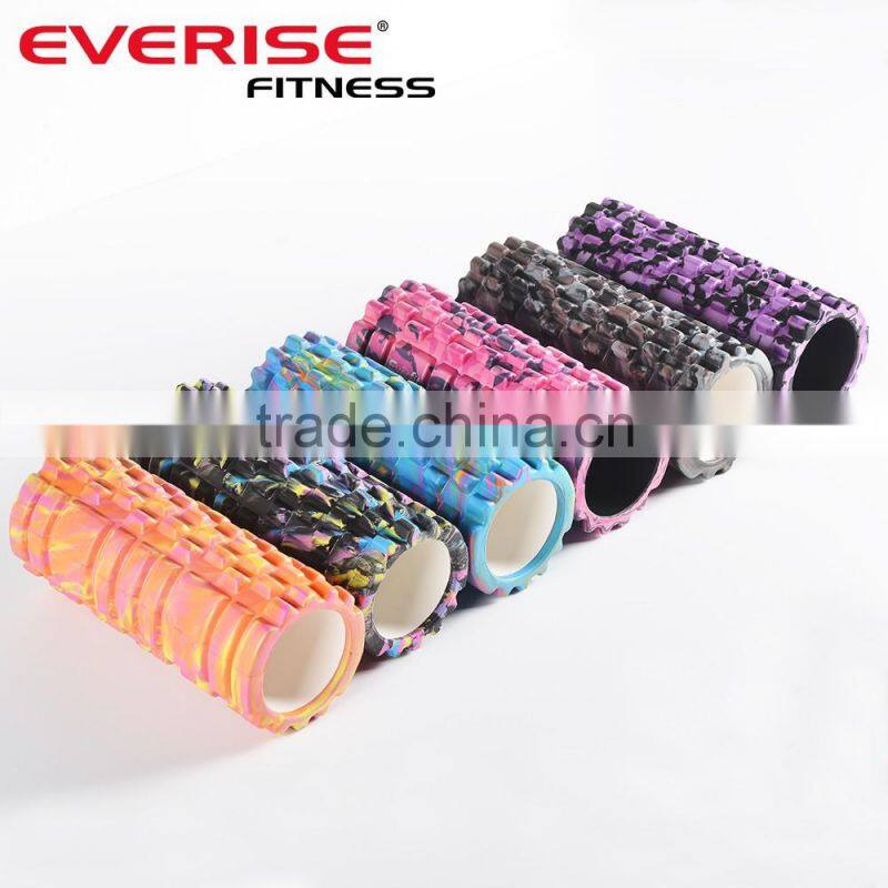 Color mixed Deep Massage Camouflage Hollow EVA Foam Roller
