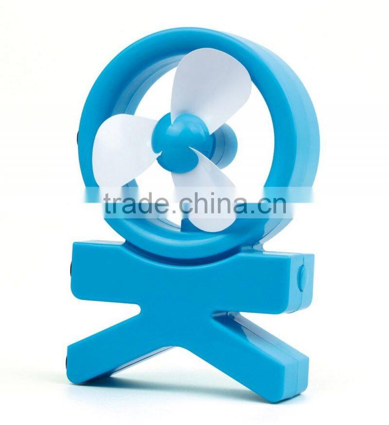 Customized Design Mini USB Desk OK Shape Blower Fan