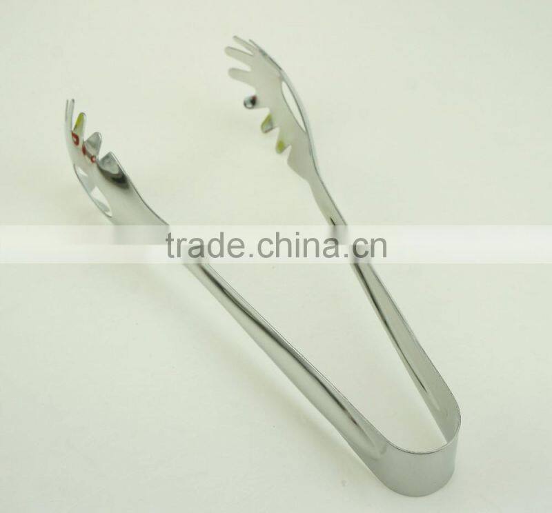 39013 Stainless Steel Kitchen Tongs BBQ Grill Food salad Tongs Spaghetti Tongs