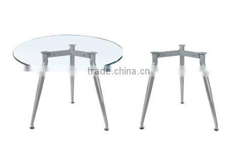 small glass office computer desk,discussion table
