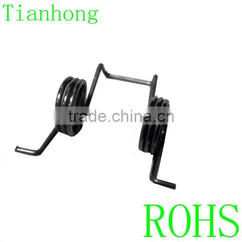 Large diameter torsion springs made of the material that you specified