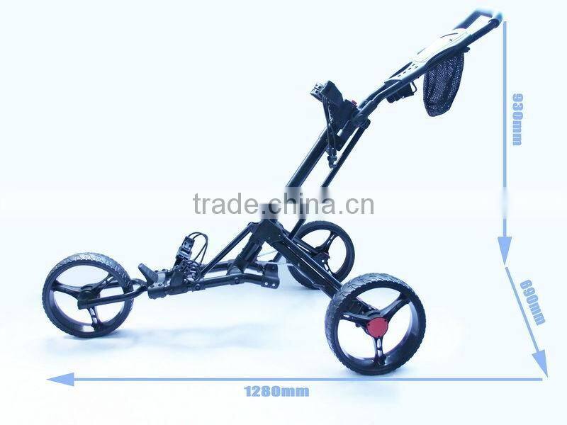 Push 3 Wheel Golf Trolley in Golf Trolley